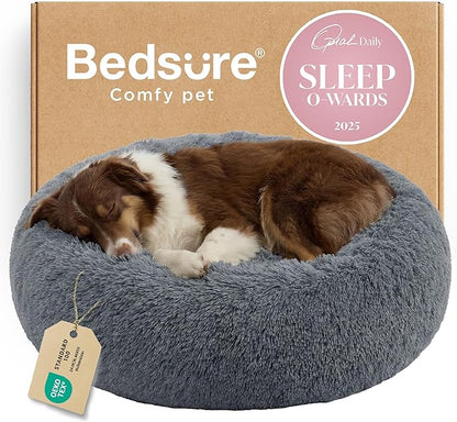 Bedsure Calming Dog Bed for Large Dogs by BEDSURE