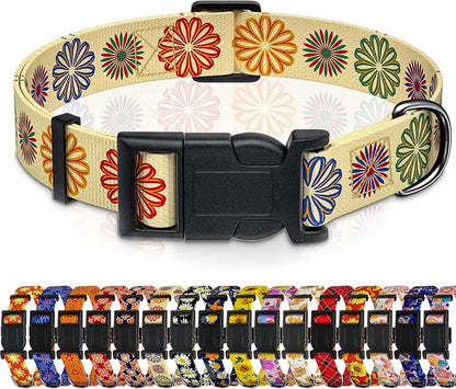 Dog Collar, Classical Indian Spirit Boys Girls Puppy Collar by Seyezo