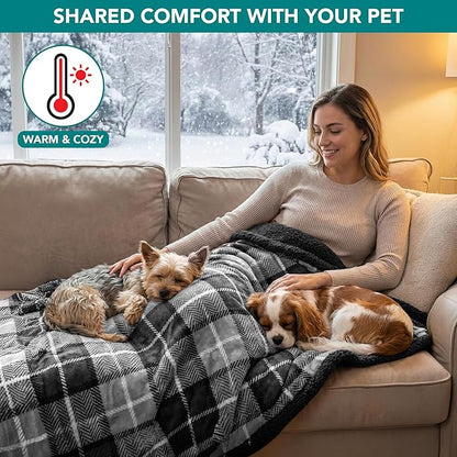 PetAmi Waterproof Dog Blanket for Medium Large Dog Puppy Cat Throw for Couch - Image 4