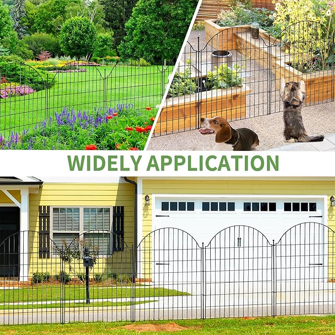 5 Panels Decorative Garden Fencing - Image 5