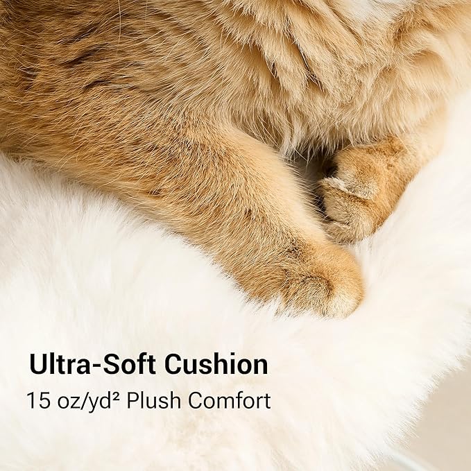 Modern Cat Tree Tower for Indoor Cats up to 12lbs, Wood Cat Bed - Image 6