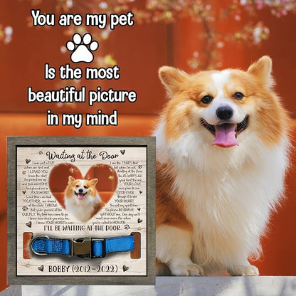 Personalized Pet Memorial Gifts Dog Memory Gifts Cat Memorial Frame Dog Died - Image 6