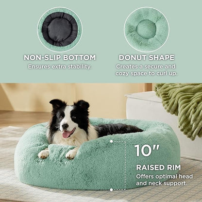 Bedsure Calming Dog Bed for Large Dogs - Image 3