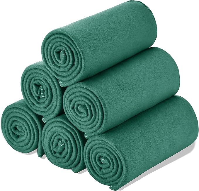 Fleece Throw Blanket Bulk Fleece Blankets Solid Lightweight Warm Soft Cozy by SPEICALGLORY