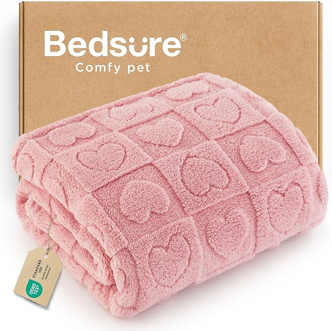 Bedsure Dog Blanket for Small Dogs Washable by BEDSURE