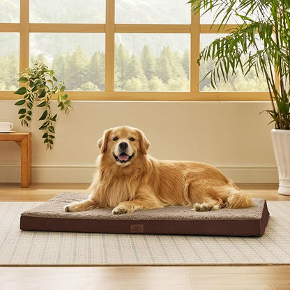 Bedsure XL Dog Beds Large Sized Dog -Comfy Flat Extra Large Pet Beds by BEDSURE