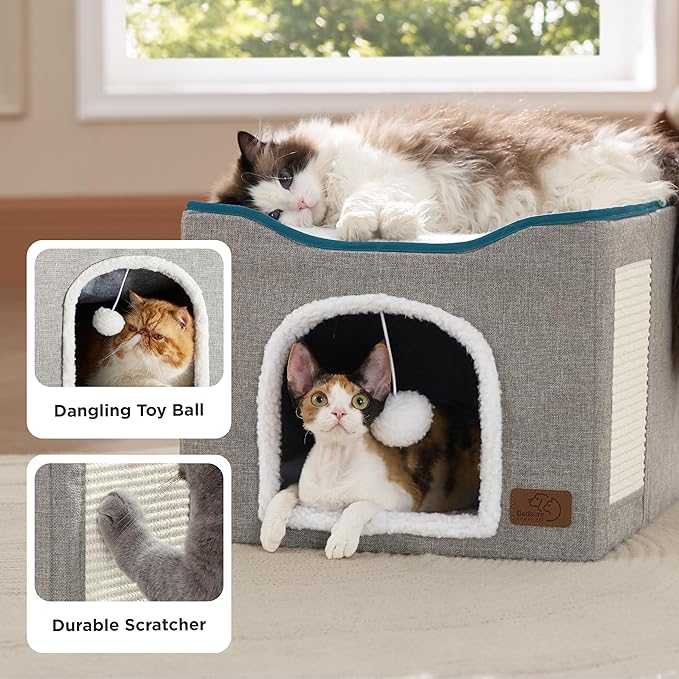 Bedsure Cat Beds for Indoor Cats - Image 4