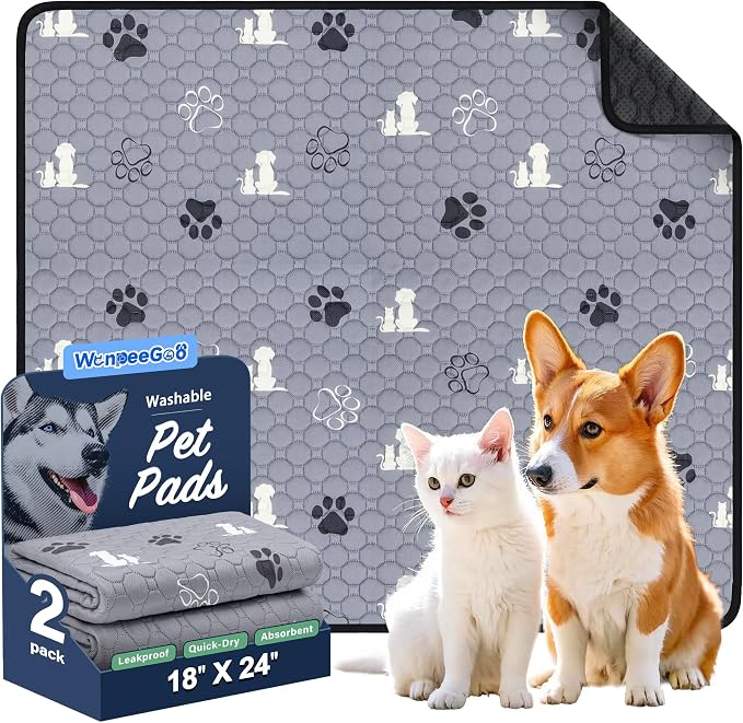Washable Pee Pads, Puppy Pee Pad by WanpeeGoo