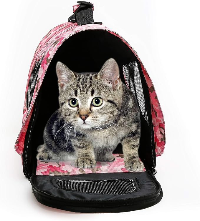 Pawer 18” x 11”x 11” Soft-Sided Foldable Airline Approved Pet Carrier - Image 5
