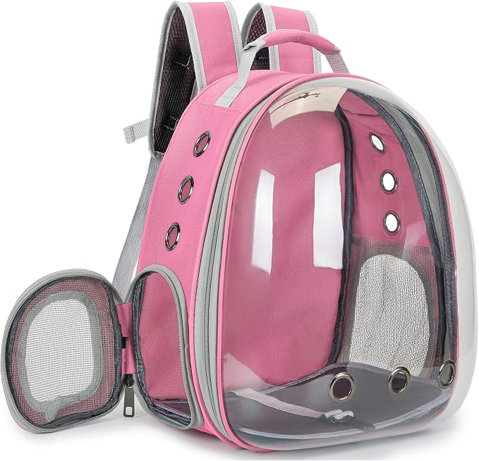 Cat Bubble Backpack Carrier for Small Medium Dogs Cats Carrying Bag, Airline - Image 3