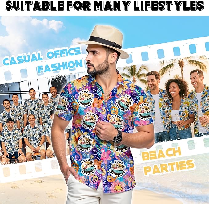 Custom Hawaiian Shirt with Face Photo Picture - Image 5