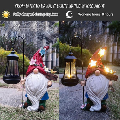 Solar Garden Gnomes Statue - Image 4