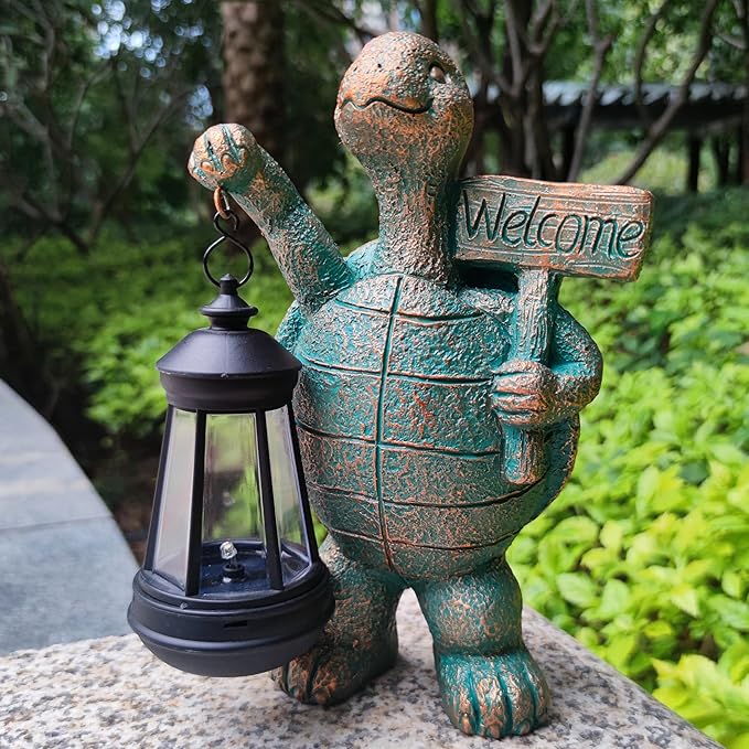 Turtle Garden Statue Outdoor Décor - Image 3