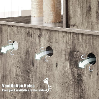 Yaheetech Litter Box Enclosure - Image 7