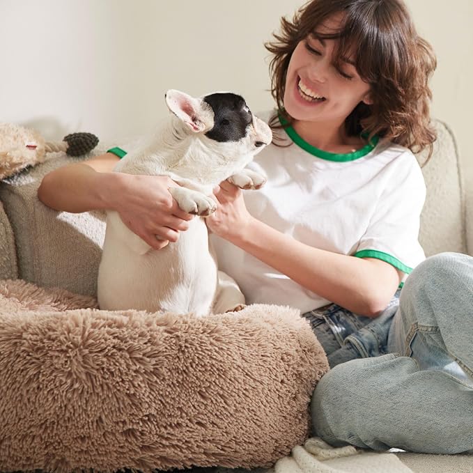 Bedsure Calming Dog Bed Medium Size Dog - Image 7