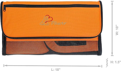 Pawer 18” x 10” x 10”Soft-Sided Foldable Airline Approved Pet Carrier - Image 2