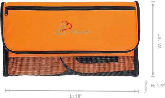Pawer 18” x 10” x 10”Soft-Sided Foldable Airline Approved Pet Carrier - Image 2