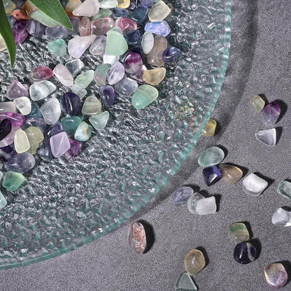 JOHOUSE Quartz Crystals, Crushed Chips Tumbled Polished Stones Assorted - Image 3