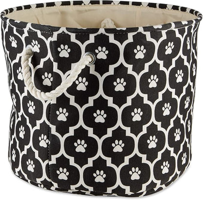 Bone Dry 6192 Pet Storage Collection Lattice Paw Print, Large Round - Image 2