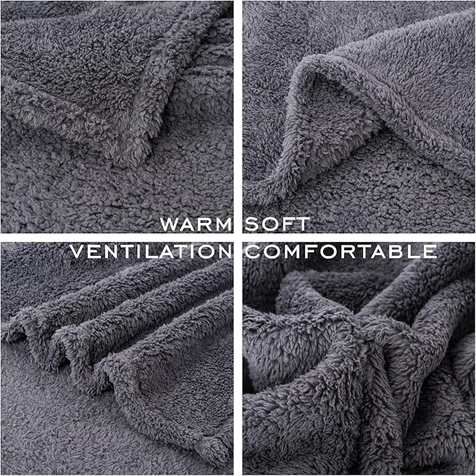 2 Blankets, Dog Cat Pet Blanket, Soft Warm Fleece, - Image 4