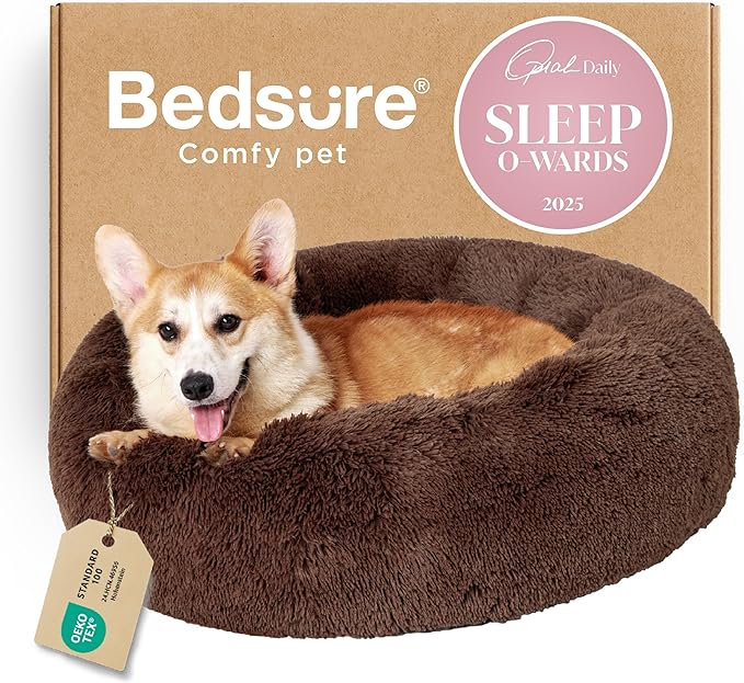 Bedsure Calming Dog Bed for Medium Dogs by BEDSURE