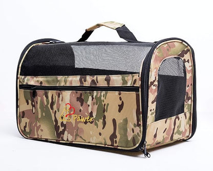 Pawer 18” x 10” x 10”Soft-Sided Foldable Airline Approved Pet Carrier - Image 4