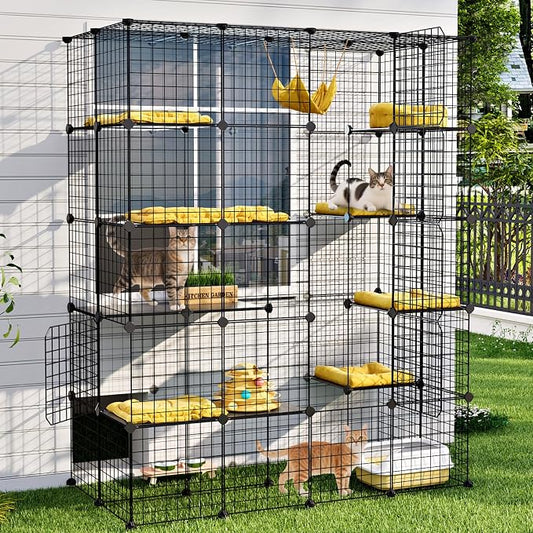 Oneluck 69 Inch Catio Outdoor Cat Enclosure by Oneluck