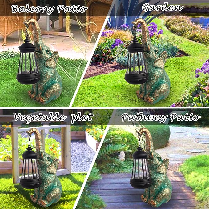 Elephant Garden Statue Outdoor Décor - Image 9