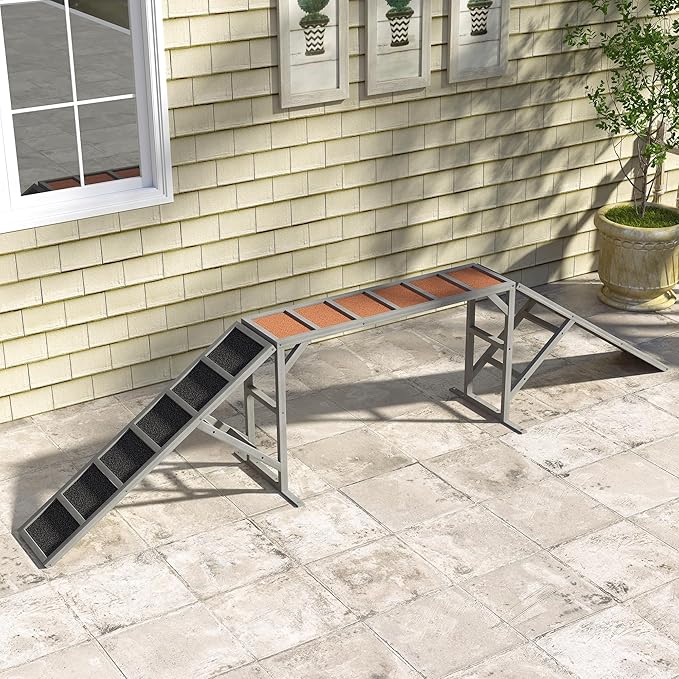 PawHut Wooden Dog Agility Equipment - Image 6