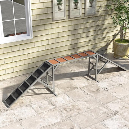 PawHut Wooden Dog Agility Equipment - Image 6