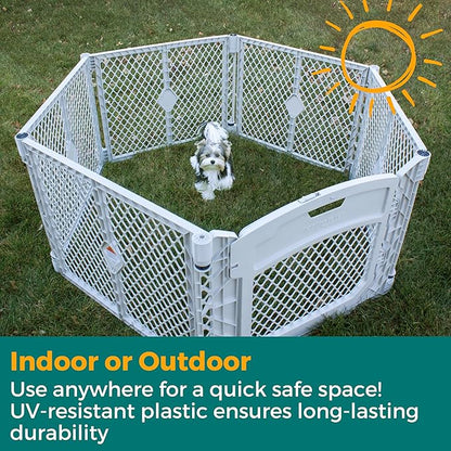 MyPet North States Petyard Plus: 5.5 Ft. Wide Folding Dog Playpen Indoor or - Image 7