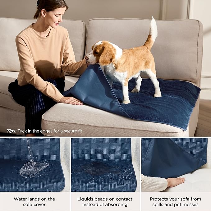 Bedsure Waterproof Bed Cover for Dogs Washable - Image 2