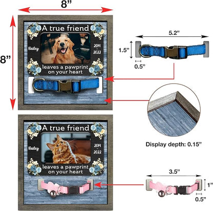 Dog Memorial Gifts Personalized Loss Of Pet Dog Memorial Picture Frame Pet Loss - Image 3