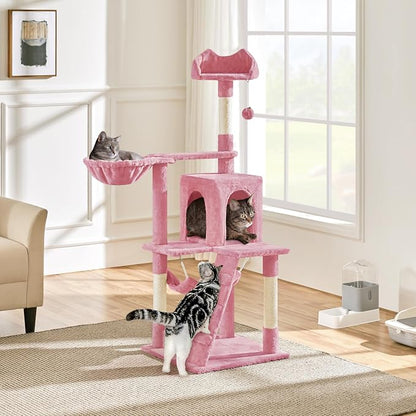 Yaheetech Cat Tree Tower for Indoor Kitten, Pet Furniture - Image 4