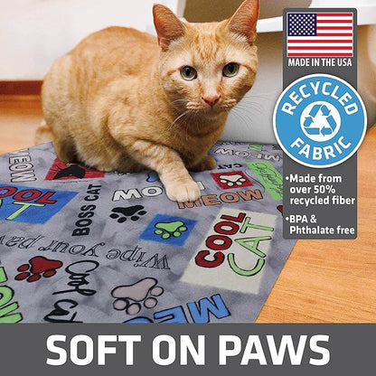 Drymate Cat Litter Box Mat, Litter Trapping Mat, Waterproof, Urine-Proof - Image 4