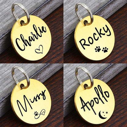 Ultra Joys Dog ID Tag, Custom Dog Tag Personalized Cat Tag, Pet ID Tag - Image 4
