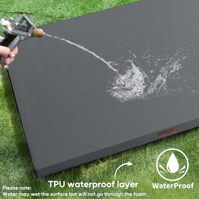 Outdoor Dog Bed for Small Dogs, Waterproof Dog Crate Bed for Medium Dogs Cats - Image 4
