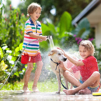 3 Mode Dog Shower Attachment, High Pressure Handheld Sprayer - Image 5