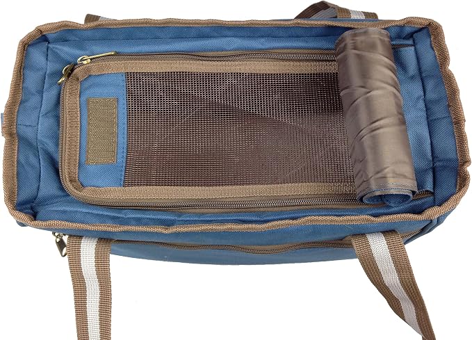 Pet Life ® Dual-Pocketed Fashion Airline Approved Pet Carrier - Image 9