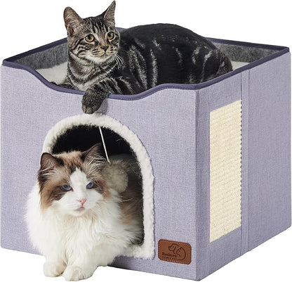 Bedsure Cat Beds for Indoor Cats by BEDSURE