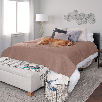 Furhaven Waterproof & Non-Slip Full Size Mattress Cover Protector - Image 4