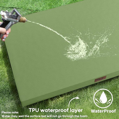 Outdoor Orthopedic Dog Bed for Medium Dogs & Cats, Waterproof Flat Pet Mat - Image 4