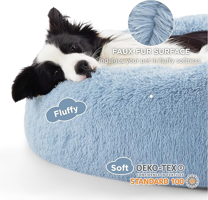 Bedsure Calming Dog Bed for Large Dogs - Image 2