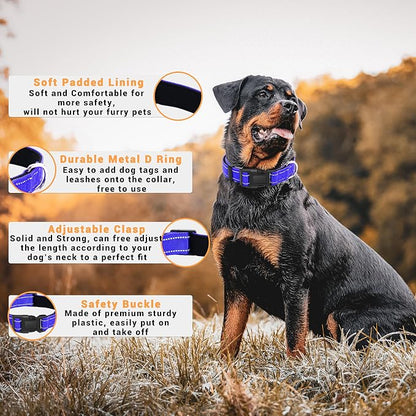 2 Pack Reflective Dog Collar - Image 2