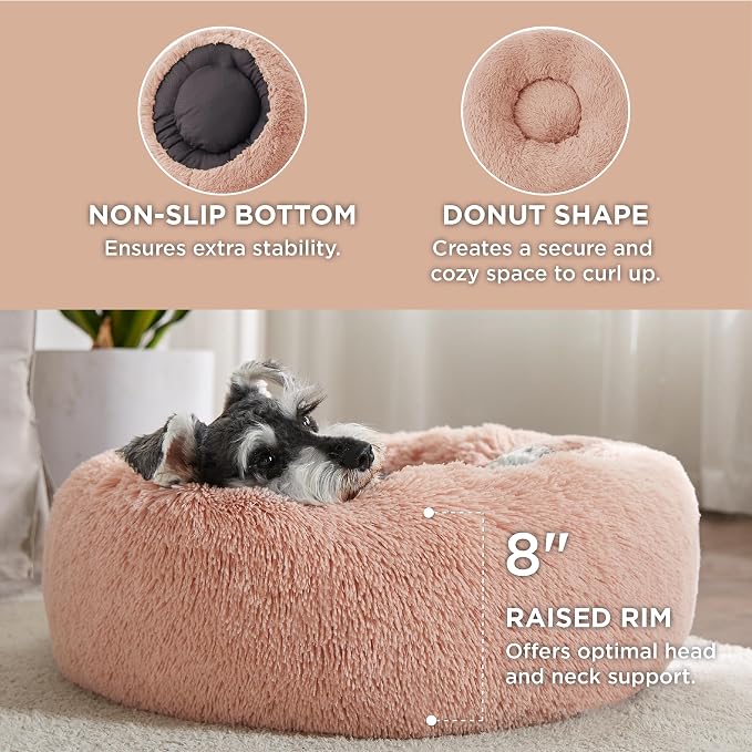 Bedsure Calming Dog Bed for Small Dogs - Image 3
