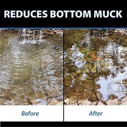 CrystalClear MuckOff, Natural Pond Muck Treatment, Water Garden, Fountain & - Image 4