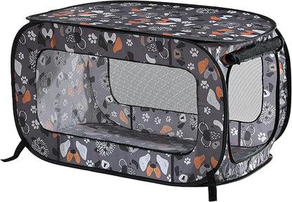 Beatrice Home Fashions Portable, Collapsible, Pop Up Kennel Travel Cat and Dog by BeatriceHomeFashions