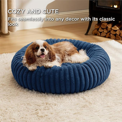 Bedsure ComfyFleece™ Donut Medium Dog Bed - Image 4