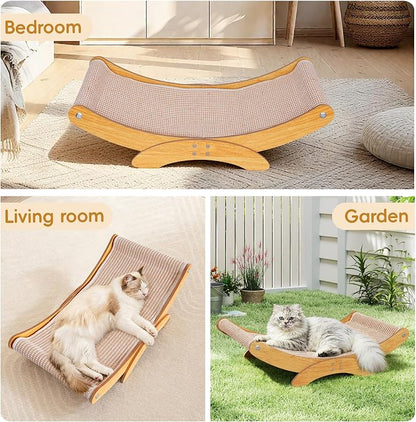 Extra-Larger Cat Scratcher Bed for Indoor Cats - Image 4