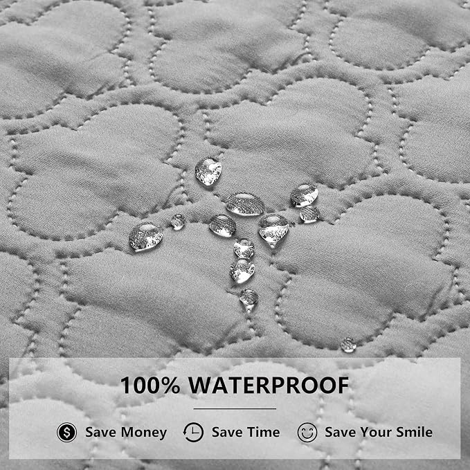 Waterproof Blanket for Bed, Reversible Dog Couch Cover Pet Sofa Furniture - Image 2
